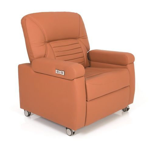 Poltrona para quimioterapia elétrica - P-KL-007 - PROMEK - articulada em 2 seções / com rodízios / com encosto regulável