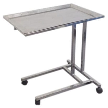 Mesa para instrumental em aço inoxidável - 992 - Shree Hospital Equipments