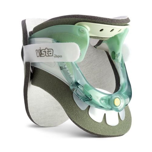 Colar cervical rígido - Vista®  - Aspen Medical Products - D (12 cm) / com abertura para traqueotomia / com apoio mentoniano