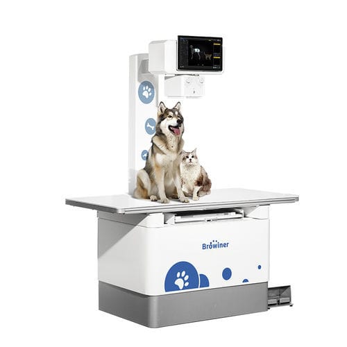 Sistema de radiografia veterinária digital - VX200 - Browiner - com mesa