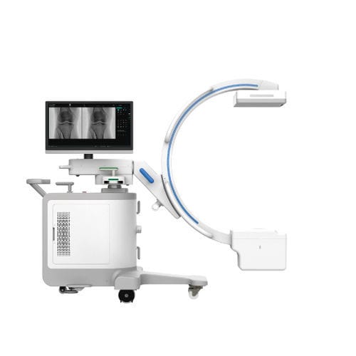 Intensificador de imagem móvel - CompaX 500(Pro) - Browiner - com detector de painel plano / com coluna de vídeo / com monitor de vídeo integrado