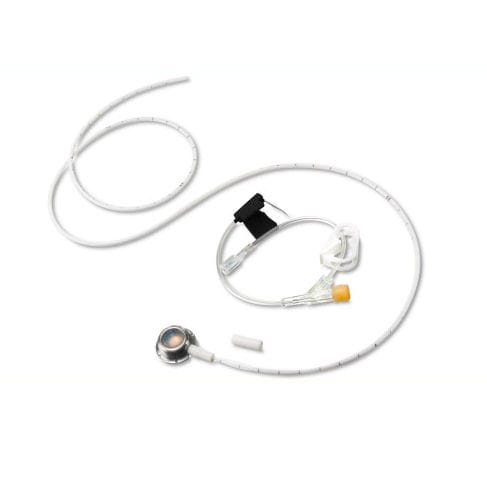 Cateter venoso totalmente implantável - 1500-2 - Silmag - de lúmen simples / em titânio