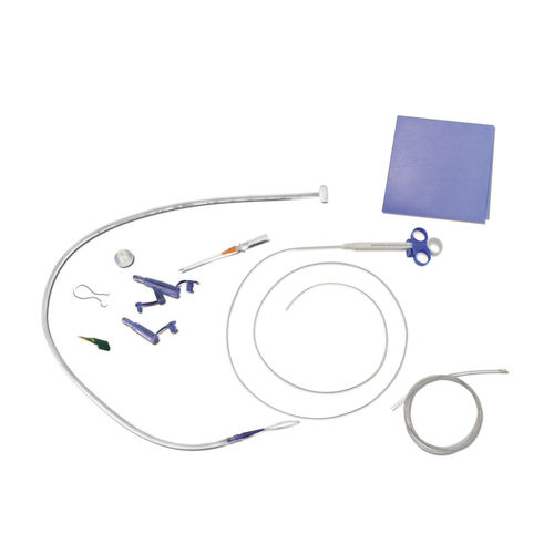 Sonda de gastrostomia em silicone - 355 series - Silmag - graduada / radiopaca