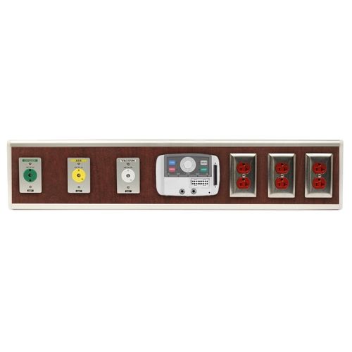 Régua de gases medicinais de parede - Quartz ™ - SMP CANADA - horizontal / para serviço de cuidados intensivos / para quarto de paciente