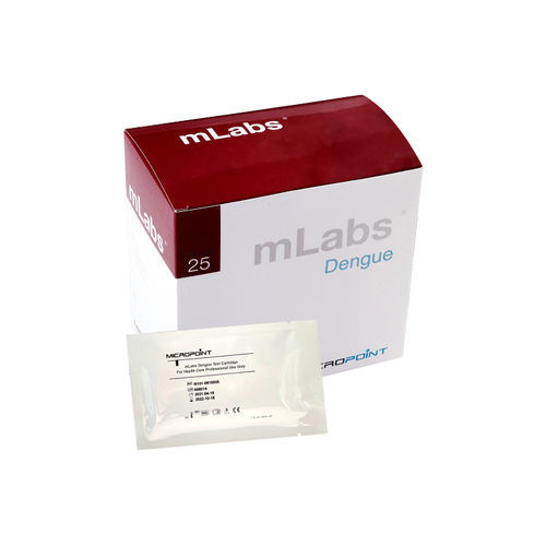 Kit de teste da dengue - mLabs®  - Micropoint BioScience Inc. - de IgG / de imunoglobulinas M / clínico