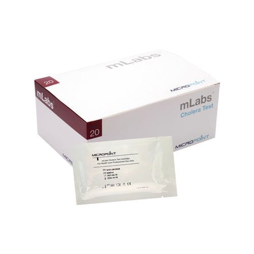 Kit de teste de Vibrio cholerae - mLabs® - Micropoint BioScience Inc. - para doenças infecciosas / de antígeno / de fezes