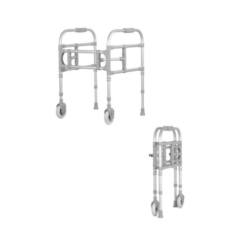 Andador com 2 rodas - 20/MR.2k - Mikirad - com altura regulável / dobrável