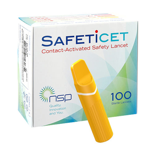 Lanceta de segurança - SAFETiCET™ SC-180 - NSP Tech Pte Ltd