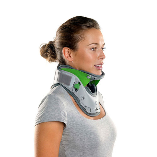 Colar cervical rígido - 12-0082 series - Orthobroker - D (12 cm) / com abertura para traqueotomia / com apoio mentoniano