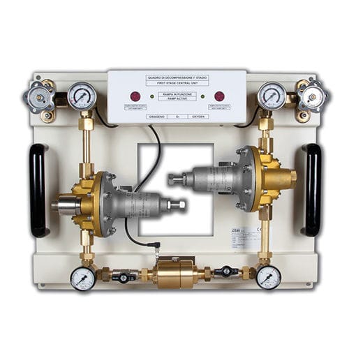 Unidade de distribuição de oxigênio - APR 180 - STM - Sistemi Tecnologie Medicali - CO2 / de N2O / de parede