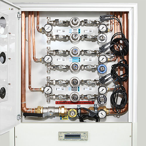 Unidade de controle de pressão - WR series - STM - Sistemi Tecnologie Medicali - de centrais de gases médicos