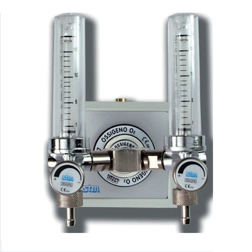 Fluxômetro de área variável - FLUX - 0032 - STM - Sistemi Tecnologie Medicali - duplo / de oxigênio / de ar