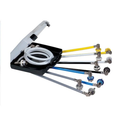 Conexão DIN - 253000 series - STM - Sistemi Tecnologie Medicali - para gases médicos / em borracha
