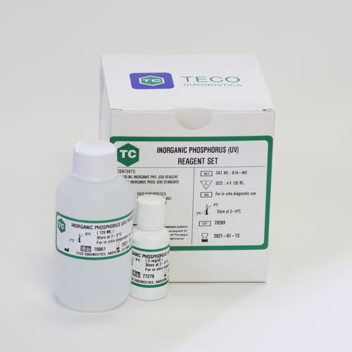 Kit de reagentes em solução - I516-480 - Teco Diagnostics - de amostras de sangue / de química clínica / líquido