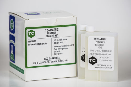 Kit de reagentes em solução - P605-510TM - Teco Diagnostics - de amostras de sangue / de química clínica / para colorimetria