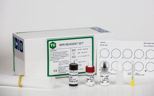 Teste rápido de reagina plasmática - RPR-500 - Teco Diagnostics - de sífilis / de soro / de plasma