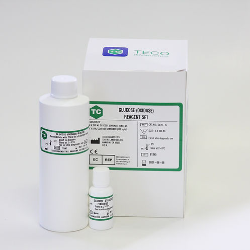 Kit de reagentes em solução - G519-250 - Teco Diagnostics - de química clínica / de glicose / enzimático