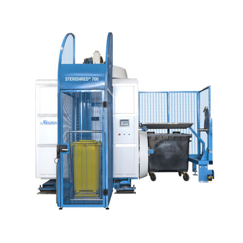 Sistema de tratamento de resíduos médicas - STERISHRED® 700 - Tesalys - automático / in situ / com picador