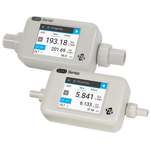 Fluxômetro de massa - 5000 series - TSI - de gás / para hospital / com display digital