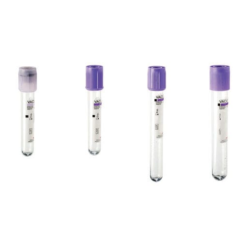 Tubo de coleta cilíndrico - 13501 - Vacutest Kima S.r.l. - para coleta de amostras / K3-EDTA / K2-EDTA