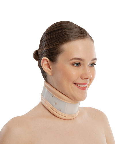 Colar cervical semirrígido - 201 - Variteks Ortopedi - B (8,5 cm) / para adulto