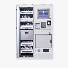 Sistema automático de distribuição de medicamentos - SE-STD CTRLA, SE-STD-CTRLB, SE-STD-UNIT - Yuyama - com touch screen