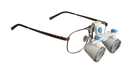 Lupa cirúrgica com armação - SLE - Zumax Medical - Flip-Up