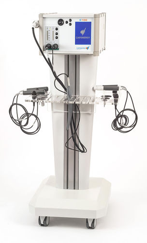 Aparelho de tecarterapia - C - 100 Vascular - Capenergy Medical - com carrinho / 1 canal