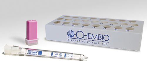 Teste rápido da SIDA - SURE CHECK® - Chembio Diagnostic Systems, Inc. - de anticorpos / de HIV / de soro
