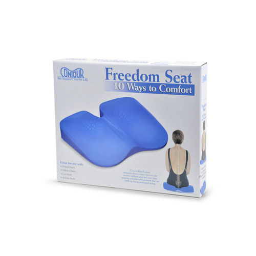 Almofada para assento - Freedom Seat™ - Contour Products, Inc. - para cadeira de rodas / em espuma / anatômica