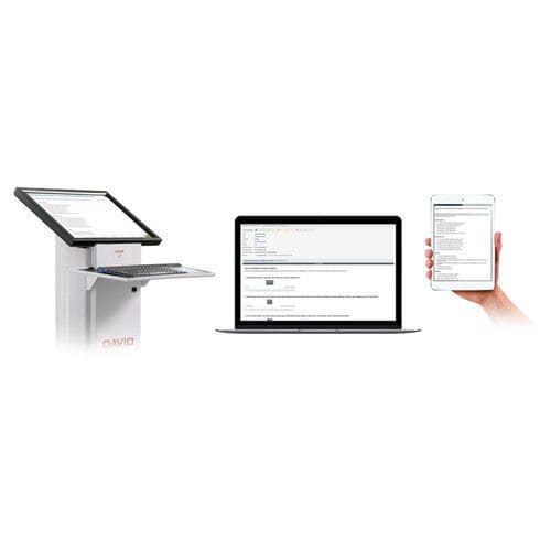 Software de gestão - David Health Solutions - de criação de laudos / de planejamento / de tratamento