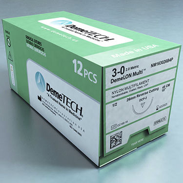 Fio de sutura não absorvível - DemeLON MULTI™ - Demetech - para cirurgia geral / para cirurgia oftalmológica