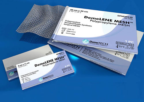 Prótese para hérnia inguinal - DemeLENE MESH™ - Demetech