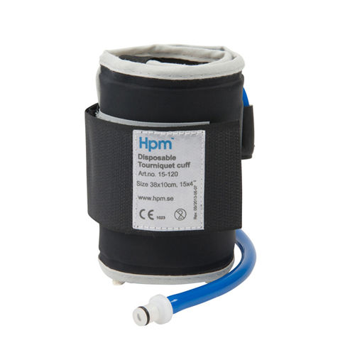 Braçadeira para garrote pneumático - 15-120 - Hammarplast medical - descartável / com manguito de uma via