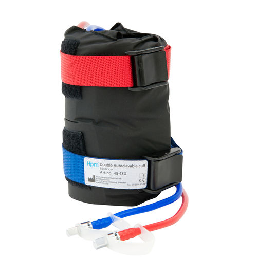 Braçadeira para garrote pneumático - 45-130 - Hammarplast medical - com manguito de duas vias / autoclavável / lavável