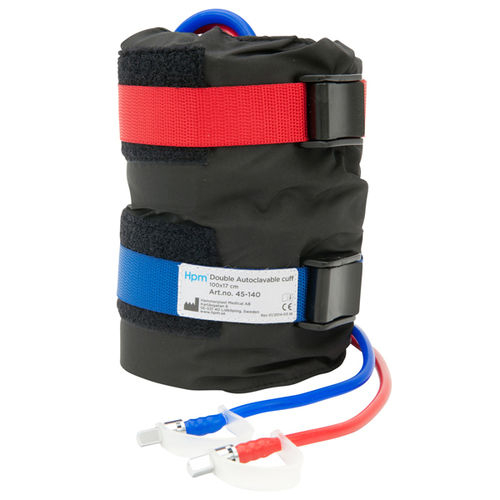 Braçadeira para garrote pneumático - 45-140 - Hammarplast medical - com manguito de duas vias / autoclavável / lavável
