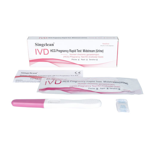 Kit de teste de gravidez - HCG001 - Hangzhou Singclean Medical Products - de hCG / de urina / de superfície