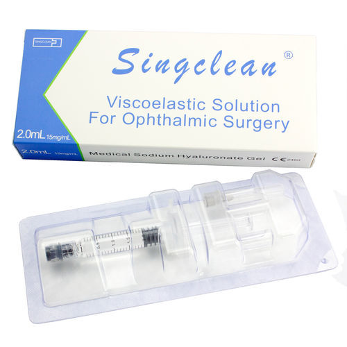 Seringa para injeção de soluções viscoelásticas oftálmicas - YK001 - Hangzhou Singclean Medical Products - 1 ml / 2 ml