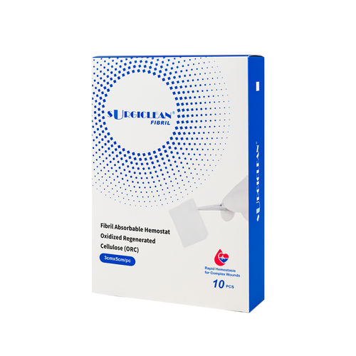 Agente hemostático em pads - QS001 - Hangzhou Singclean Medical Products - para cirurgia de ORL / para tratamento cirúrgico de feridas / para cirurgia cardiovascular
