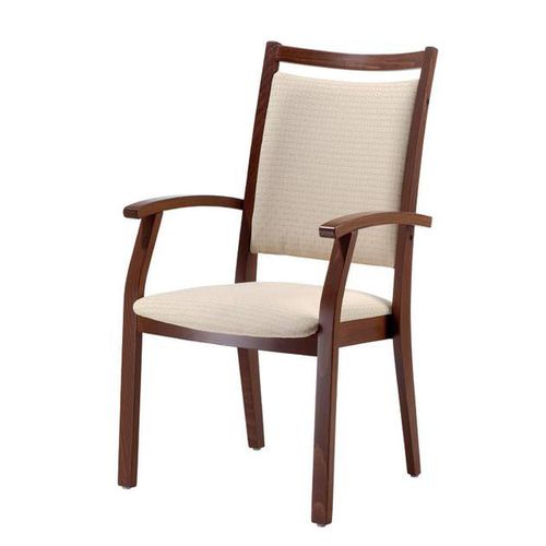 Cadeira para sala de espera - 821721 - Hermann Bock GmbH Pflegebetten und Objekteinrichtung  - de sala de jantar / com braços / com encosto alto