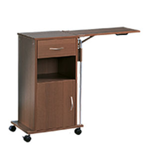 Mesa de cabeceira com 1 porta - domiflex - Hermann Bock GmbH Pflegebetten und Objekteinrichtung  - modular / com mesa de refeição acoplada / com rodízios