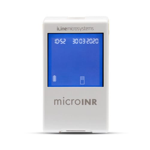 Analisador de coagulação automático - microINR - iLine Microsystems S.L. - 1 canal / tempo de protrombina / de sangue