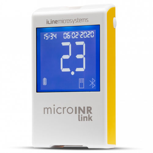 Coagulômetro totalmente automatizado - microINR Link - iLine Microsystems S.L. - 1 canal / de sangue / portátil de mão