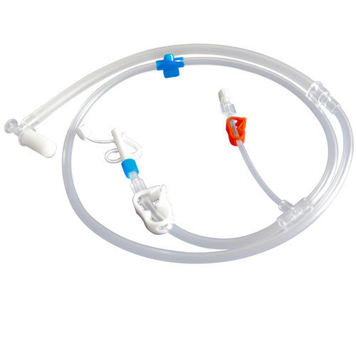 Tubo para hemofiltração - HDIT series - Jianxi Sanxin Medtec Co., Ltd.  - reto / flexível / transparente