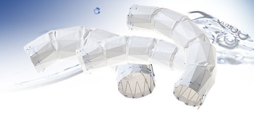 Stent-enxerto de aorta torácica - Najuta CMD - Kawasumi - metálico / em PTFE