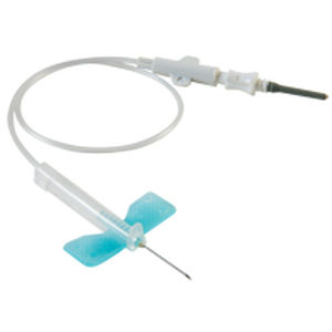 Agulha para punção venosa - K-Shield® - Kawasumi - estéril / com aletas