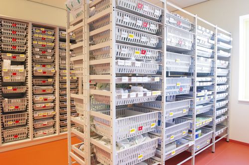 Estante modular - MODUL-IT ISO 1 - MATTTEO - para cestos / para caixas / de estrutura aberta