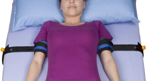 Cinto de fixação para cama hospitalar - Salvafast&reg; - Medicare System - de braço / almofadado / com fecho de Velcro®