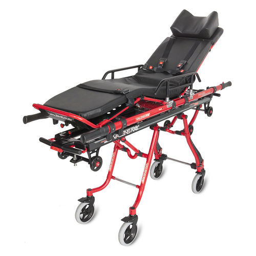 Carro-maca para ambulâncias - VALENS RX3 - ROYAX - pneumático / com altura regulável / com encosto regulável