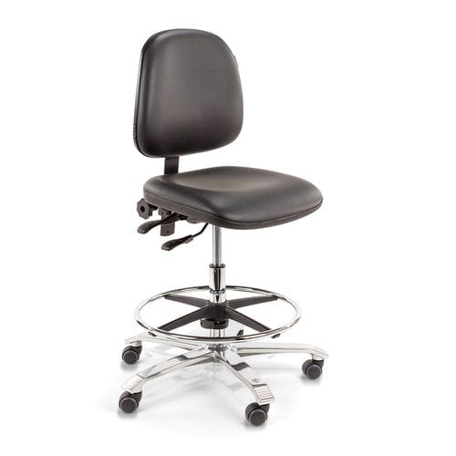 Cadeira de escritório com rodízios - Ergo 2301 - Score BV - com altura regulável / ergonômica
